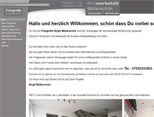 Tablet Screenshot of fotowerkstatt-muellerschoen.de